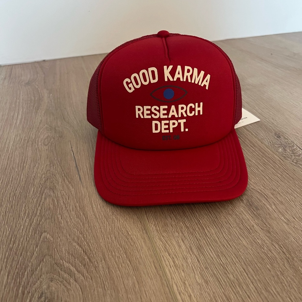 Spiritual Gangster Red Karma Trucker Cap